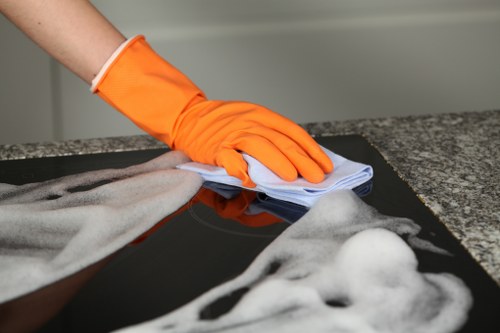 Carpet stain treatment in an Acton residential flat