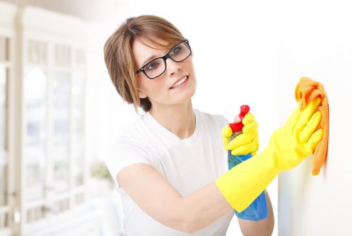 Regular cleaning service for an Acton home with tidy living areas