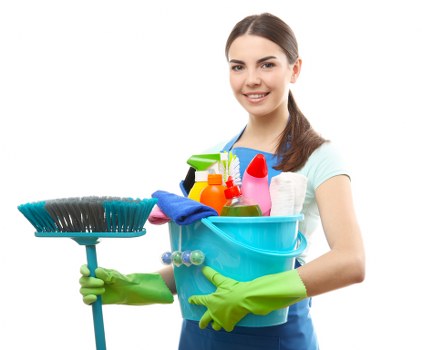 Local cleaners maintaining an Acton office kitchen and shared workspace